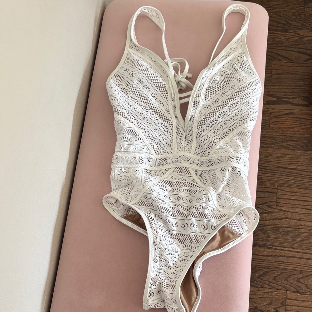 BECCA Color Play Mesh Swimsuit - Picture 4 of 5